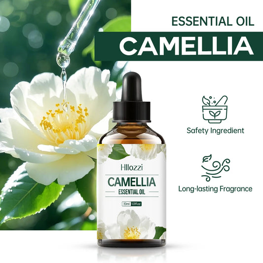 Camellia Oil Essential - Pure Natural Moisturizer for Face & Hair, Hydrating, Non - Greasy Multifunctional essential oil for all