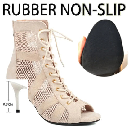 High Heels Ladies' Salsa Dance Latin Pole Dance Short Boots Ladies' Wedding Shoes Women's Dance Shoes Girls' Indoor And Outdoor