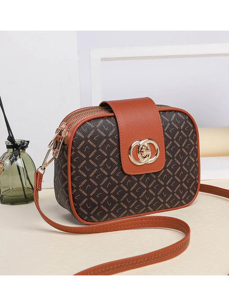 New Women Leather Shoulder Large Capacity Single Shoulder Straddle Bag multifunctional shoulder bag,  daily use and travel