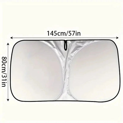 Car Window Sunshade Cover Sun Shade Windshield Visor Protector Windscreen Folding Auto UV Protection Curtain Styling Accessories