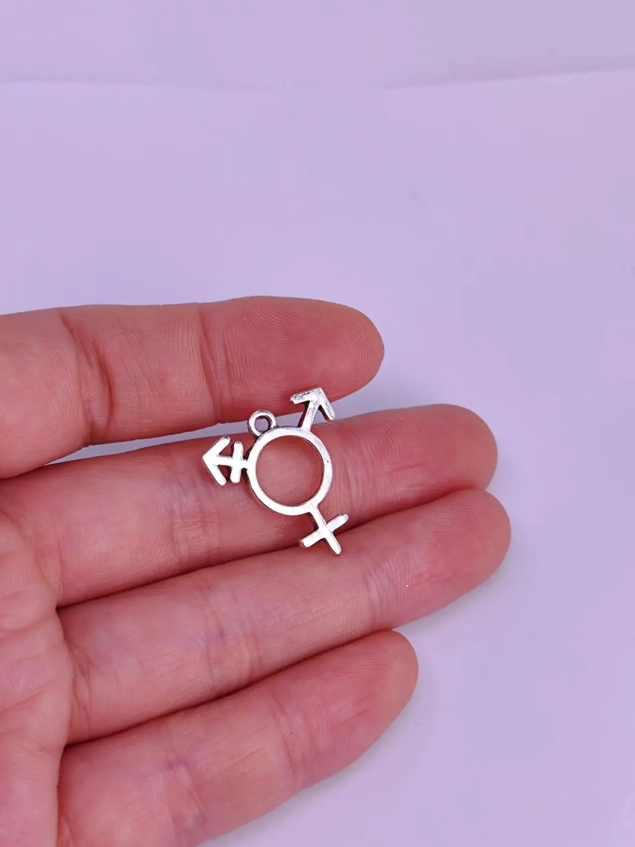 5pcs Transgender Pride Identities Non Binary LGBT Trans Pride Pendant Gifts Jewelry for Women Man Accessories