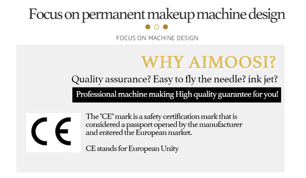 AIMOOSI M7 Tattoo Machine Set Microblading Eyebrow PMU Gun Pen Needle Permanent Makeup Machine Professional Supplies Beginner