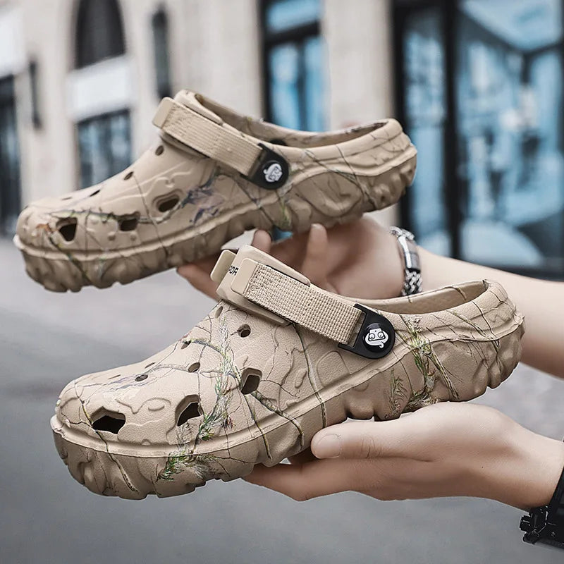 Summer Women's and Men's Clogs Slippers Classic Couple's Garden Shoes Men Fashion Casual Sandals Leisure Slides Big Size 46 47