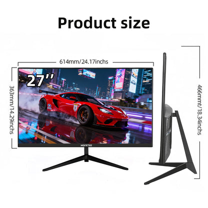 HGFRTEE 27 inch UHD 3840*2160 Gaming Monitor 4K Monitor for PC Fast IPS Screen For Gaming Monitor LED PC Desktop With HDMI/DP