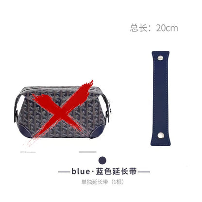 Handle Bag Extended Shoulder Strap for Goyard Bowling 25 Toiletries Bag Shoulder Replacement Strap Bag Modification Accessories