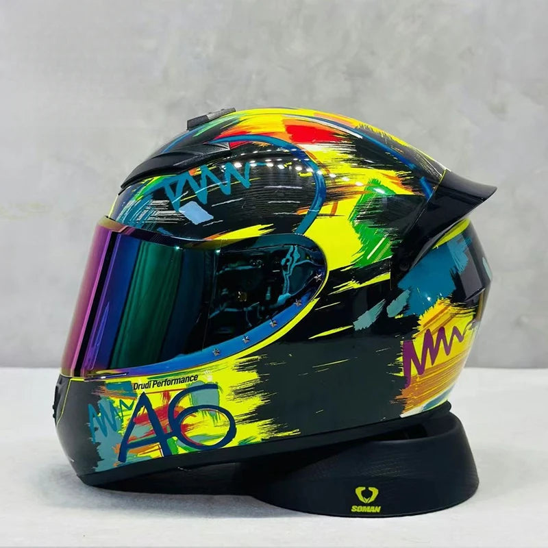 Popular Urgly Girl Full Face Motorcycle Helmet with Multiple Style Options and Unmatched Riding Freedom for Urban Riding Riders