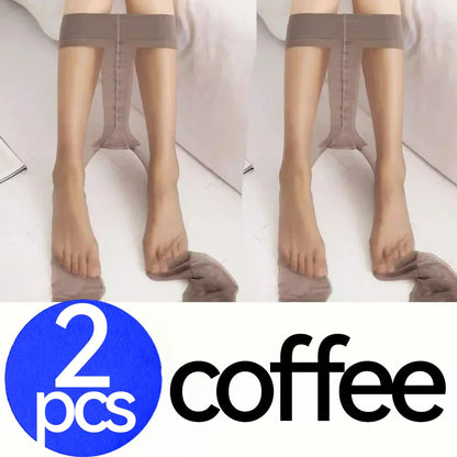 1/4Pcs 0D Stockings Women Skin Color Tights Tear Resistant Anti-cored Hook Wire Pantyhose Black Socks Slim Ultra Thin Leggings