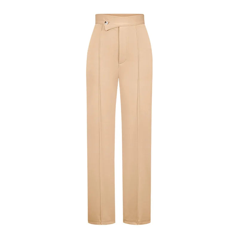 Women Flared Wide-leg Pants New 2026 Fashion Temperament Commuting Pants Versatile Fashionable Casual Wide Leg Pants Trousers