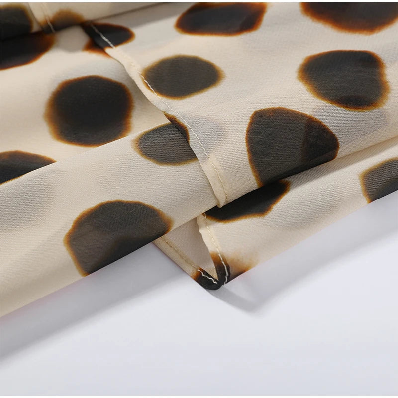 Sexy Leopard Print Women's Summer Dress Y2k Sleeveless Waist Cinching Strap Dresses With Scarf New Casual Beach Party Robe 2026