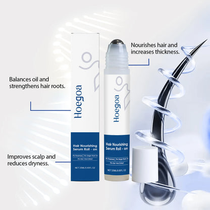 Rosemary Scalp Massager Roll-On Serum Repairing Damaged Dry Scalp Hydrate Anti Hair Loss Strengthen Hair Roots Smooth Hair Care