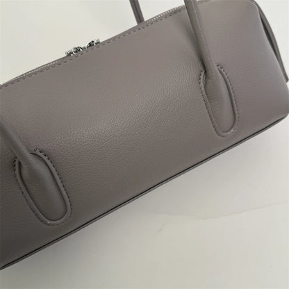MOODS Retro Underarm Shoulder Bags For Women PU Leather Pure Color Commute Satchel Bag 2025 Winter New Luxury Designer Handbags