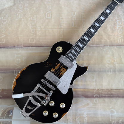Handed relics - Electric guitar vibrato device P90 pickup - 22 frets - Rosewood body - Rosewood fingerboard