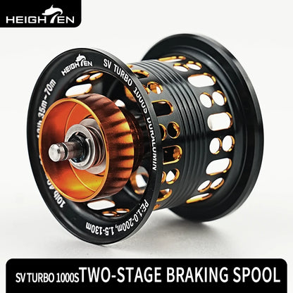 HEIGHTEN Shallow Spool For Daiwa Zillion Steez ct Ryoga Morethan Baitcasting Reel Lure Fishing