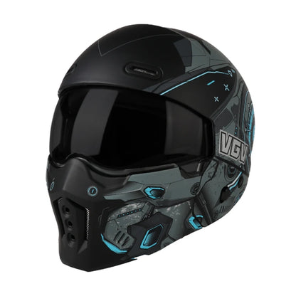High-Quality Motorcycle Helmet, Personalized Scorpion Warrior Full Helmet, Suitable for Men and Women for Year-Round Riding