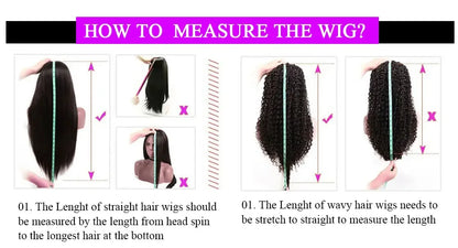 13x4 13x6 HD Transparent Full Lace Frontal Wigs 613 Blonde Colored Straight Human Hair Wig Lace Front Wigs For Women 46 Inches