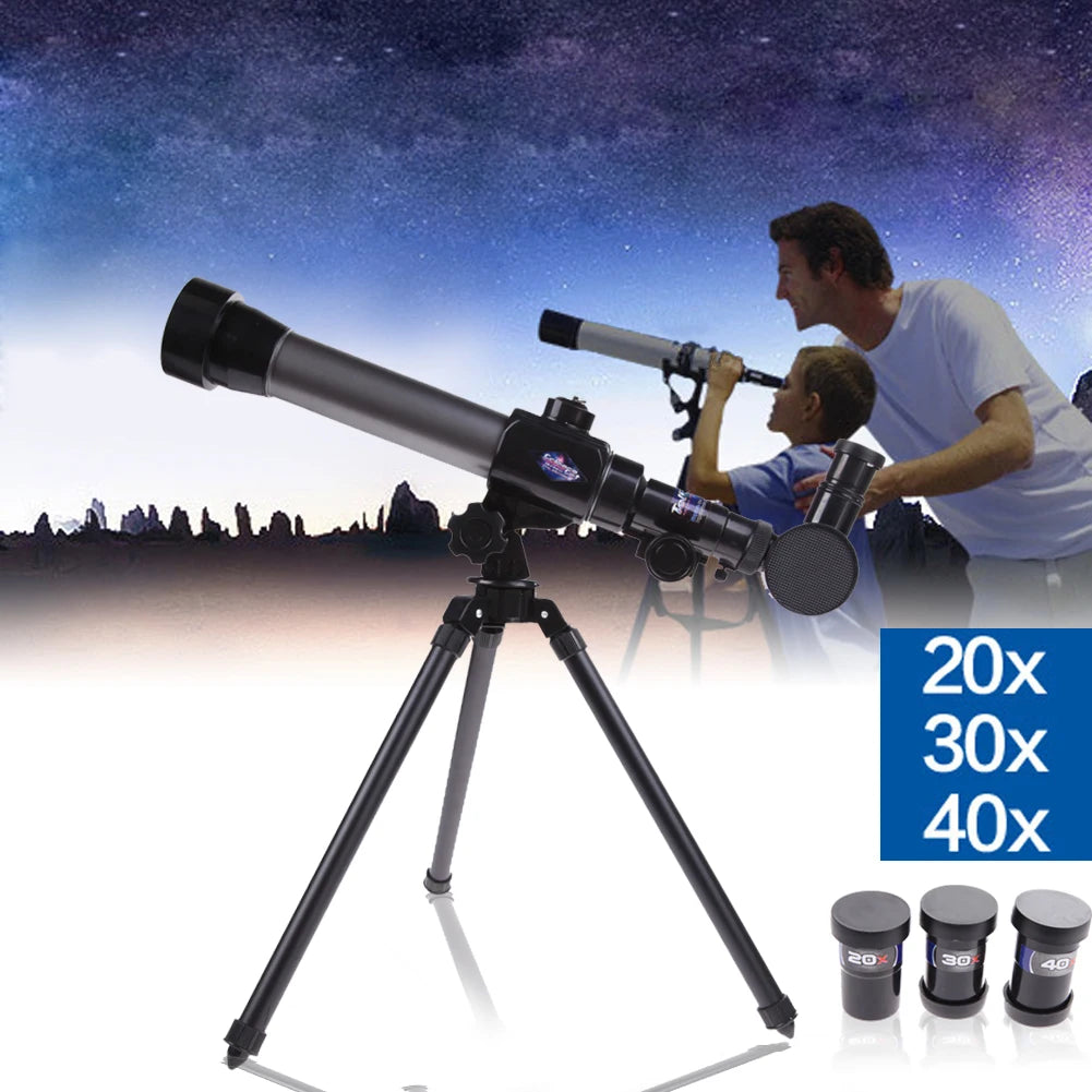  HD High Magnification Professional Astronomical Telescope Children Students Science Experiment Binoculars Stargazing Monocular