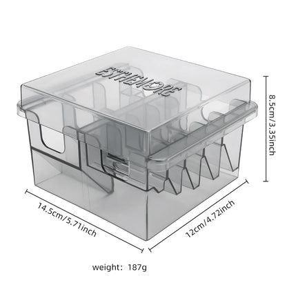 Universal Hair Clipper Storage Box Limited Position Comb Storage Rack Style Hair Clipper Accessories Salon Hair Clipper Tools
