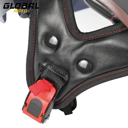 DOT Certification Motorcycle Helmet Retro Motocross Half Helmet Open Face Scooter Biker Sunshade Lens Summer Moto Men Helmet