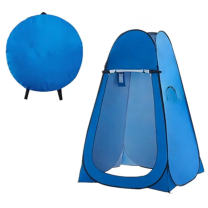Portable Pop Up Privacy Tent Outdoor Shower Toilet With Window Quick Setup Beach Camping Foldable Lightweight Carry Bag Included