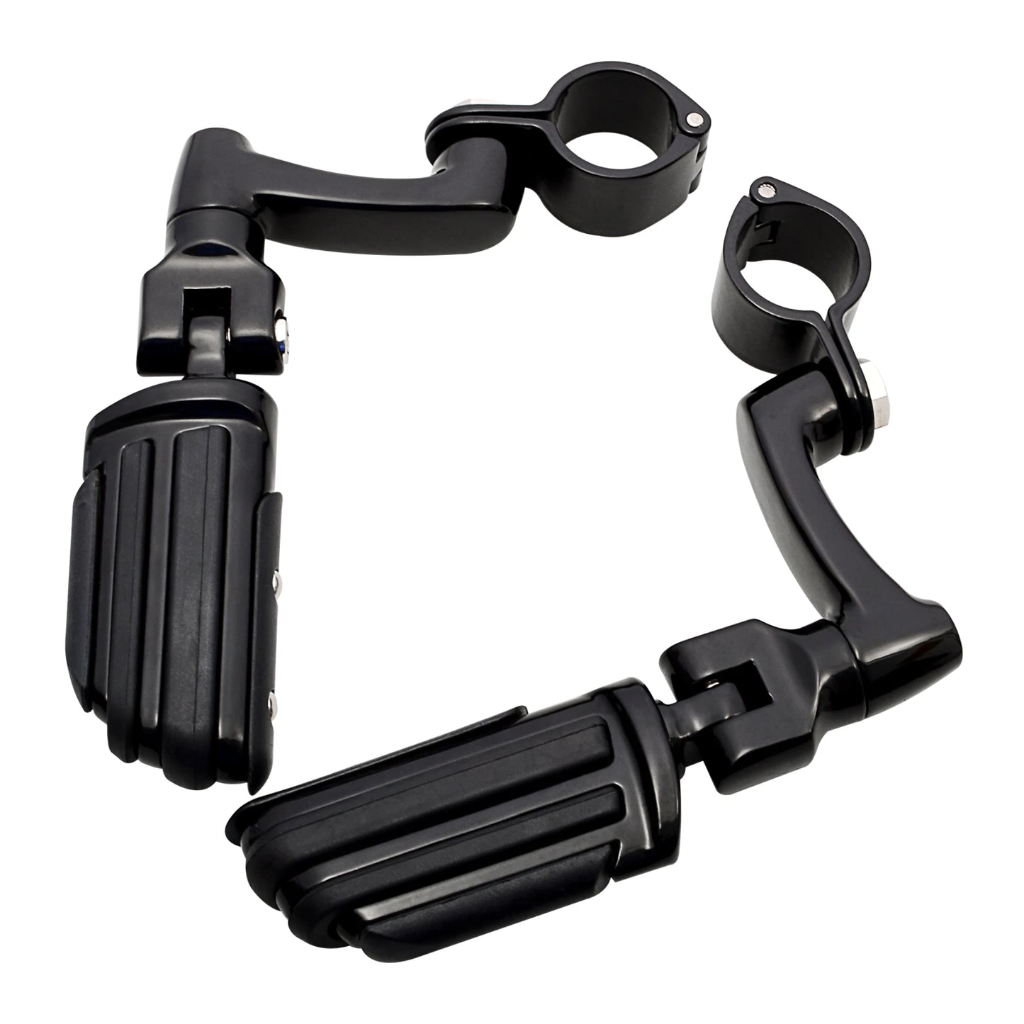 Motorcycles 25-35mm Clamp Engine Guard Highway Foot Pegs For Harley Honda Yamaha Kawasaki Road King Street Glide 3 Davidson Dyna