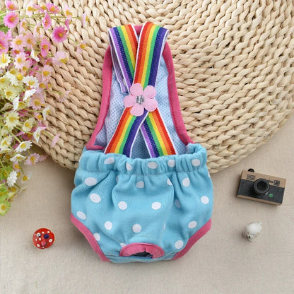 Washable Puppy Dog Diapers Female Pet Physiological Pants for Small Medium Dogs Chihuahua Pinscher Shorts Panties Cat Underpants