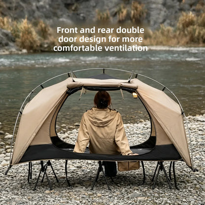 MOUNTAINHIKER 2026 Camp Bed Tent Single Outdoor Waterproof Multi-purpose Leisure Rainproof Camping Tent for Hiking And Travel