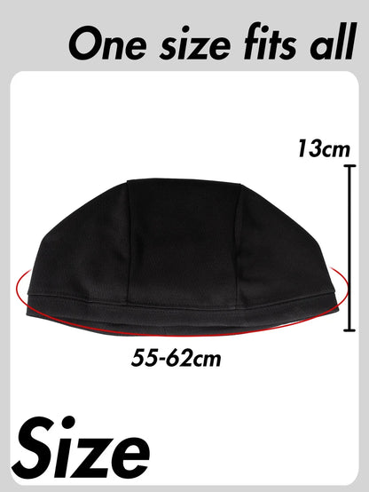 Musion Mesh Helmet Liner Absorb Sweat Absorb Sweat Quick-Drying Running Sport  Cap for Biker