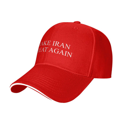 Make Iran Great Again Sun Hat Spring Sunscreen Cap Men's Women's  Fashion Baseball Cap New Outdoor Hats