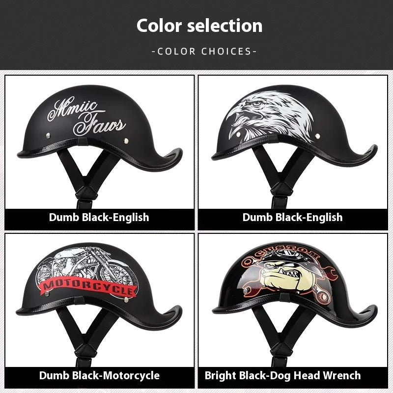VGV Half helmet motorcycle helmet Electric Vehicle bike Riding Locomotive for Cruiser Retro Fourseasons man women scooter street