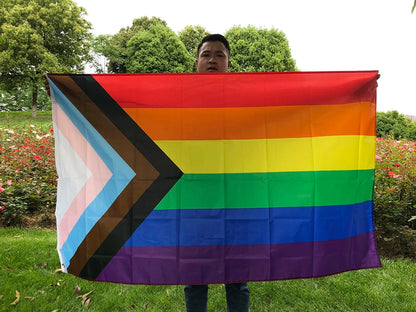 SKY FLAG 90x150cm Homosexual Philadelphia Philly LGBT Gay Pride Rainbow Flag Hanging Polyester Home Decoration