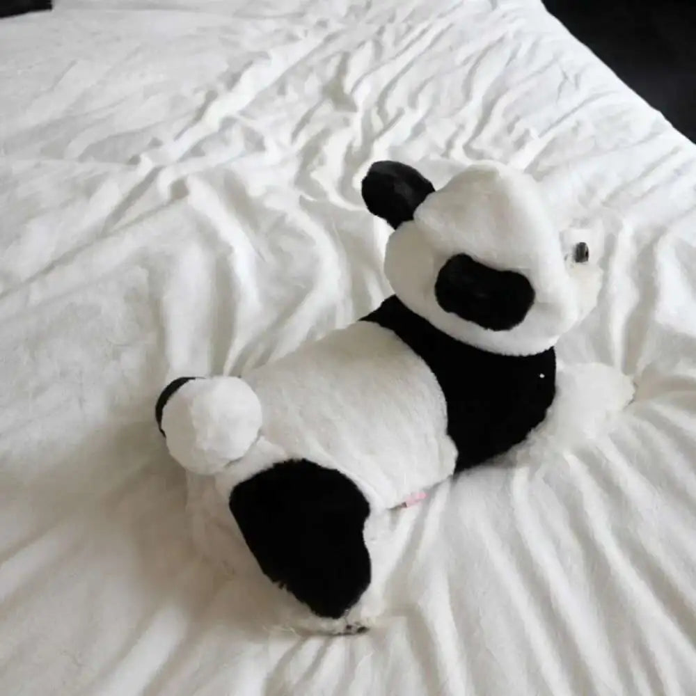 Autumn Winter Pet Plush Coat Dog Clothing Panda Costume Four Legged Cape Plush Warm Cat And Dog Clothing Puppy Clothes Dog Coat