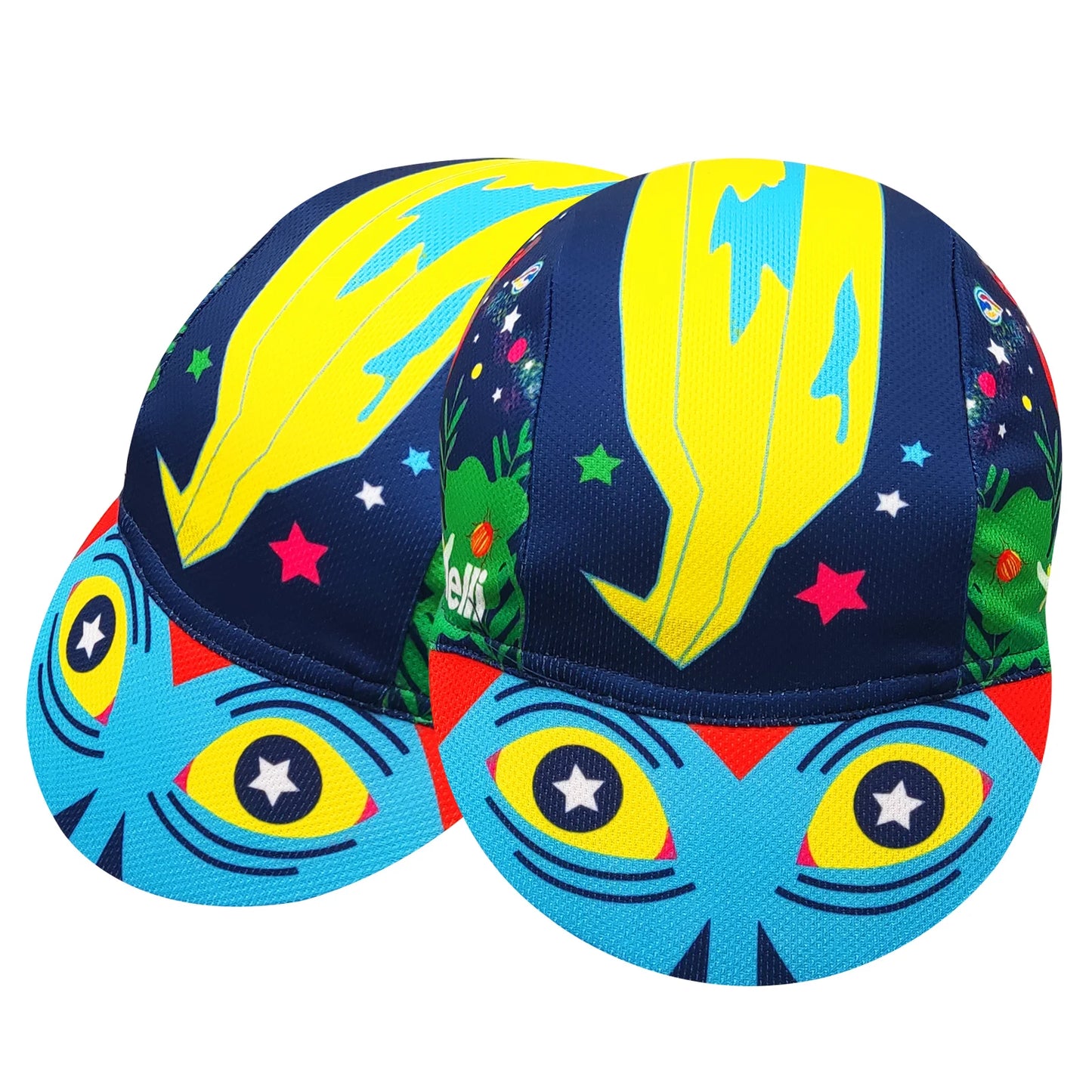 New Retro Cartoon Series Cycling Caps Unisex Size Outdoor Bicycle Sports Hats 6 Styles To Choose From