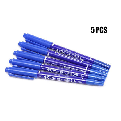 2/5/15pcs Tattoo Skin Marker Pen Microblading Permanent Makeup Piercing Marker Waterproof Tattoo Body PMU Tattoo Accessories