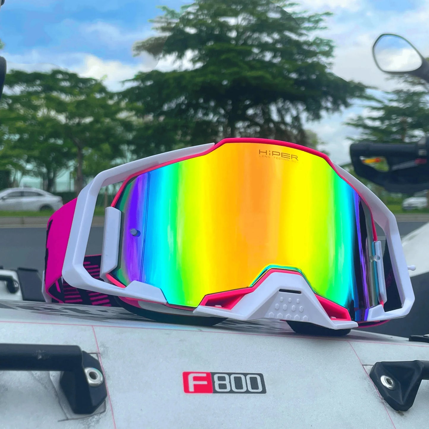 Professional Motocross Goggles Windproof Impact Resistant Motorcycle Glasses For MX ATV Dirt Bike MTB Cycling Off-Road Riding
