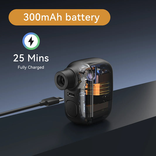 AIRBANK AS100 Mini Portable Bicycle Pump Rechargeable Air Inflator 100PSI Type-C Bike Accessories for Bike Schrader Presta Tires