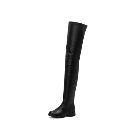 Winter New Plus Size 48 Women's Over The Knee Boots Thick Heel Long Tube Boots Platform Shoes