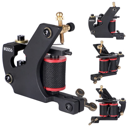 Stigma Professional Top Quality Tattoo Machine Iron Fine Lining Wrap Coils Guns Tattoo Supply Permanent Makeup