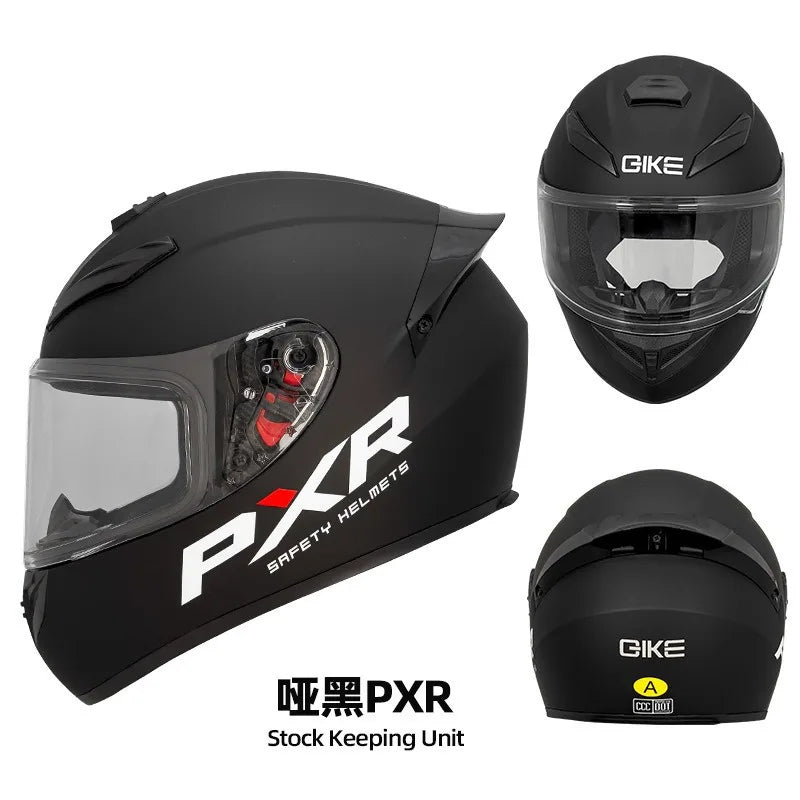 New Bluetooth motorcycle helmet for men and women, full coverage, anti-fog, full face motorcycle helmet