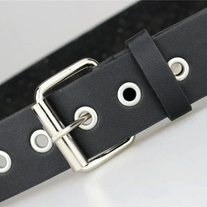 2025 New Square Bead Rivet Belt Metal Pyramid Belt Men and Women Punk Hardware Jeans Belt Y2K Belt Designer Belt Women's Belts