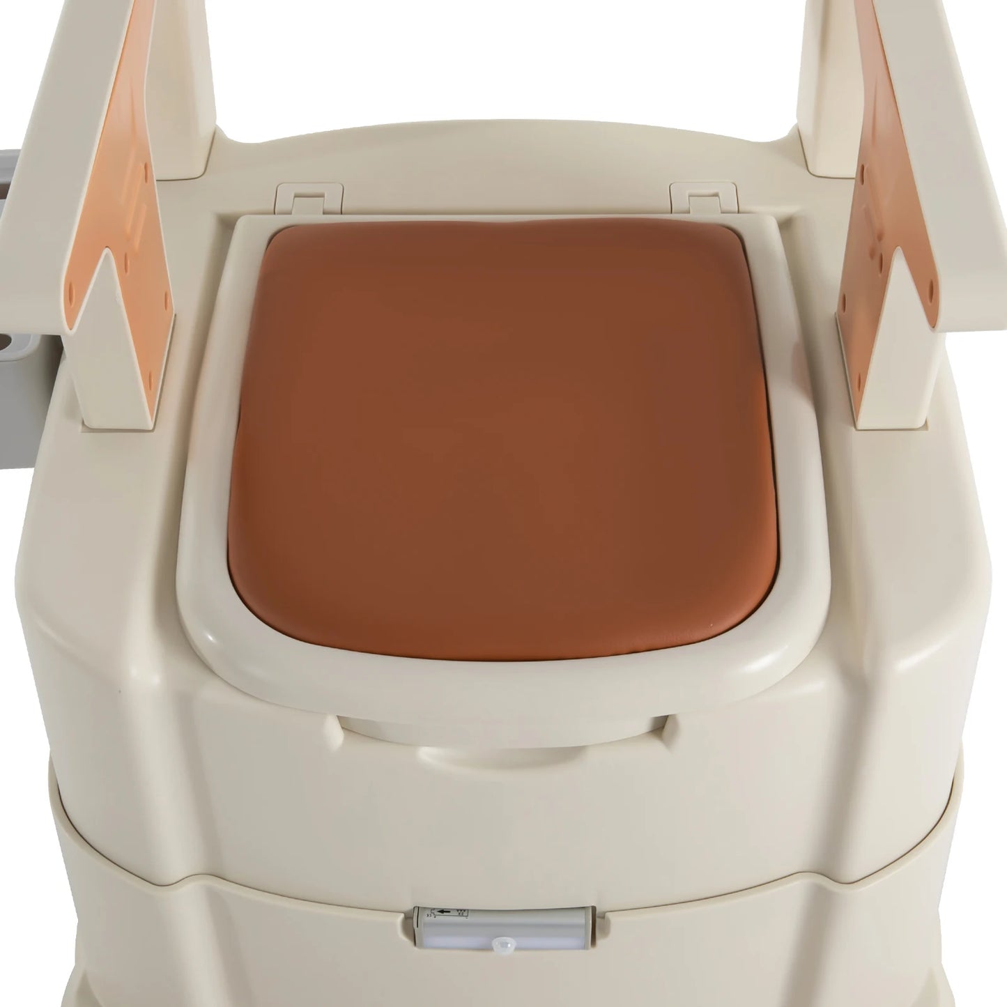 Toilet With Sensor Night Light,Bedside Commode  Bedside Toilet With Maximum Load 200kg, Portable Toilet