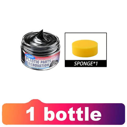 Car Interior Scratch Repair Cream - Car Scratch Repair | Tire Gloss Repair, Black Interior and Dashboard Plastic Surface Repair