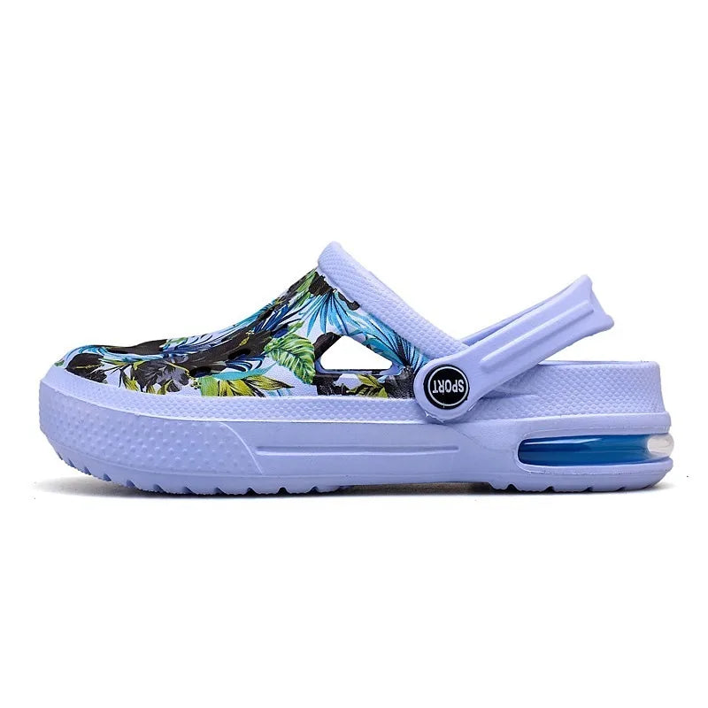 Women's Ethnic Shoes Clogs Soft Sole Two-way Wear for Beach Mules and Pool Women Garden Slides Indoor Nursing Clogs Sandals