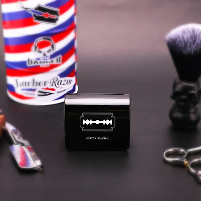 Barber Sharps Storage Box  Razor Blade Small Capacity Waste Collect Wast Hairdresser Waste Cutting Tool Recycling Safety Case