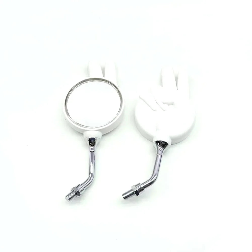 Motorcycle rearview mirror, bicycle side mirror, 1 pair