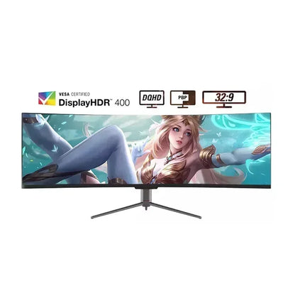 New Factory 4k monito 24 27 32 49 Inch Lcd monitos Curved Borderless Professional 4k Gaming monitos