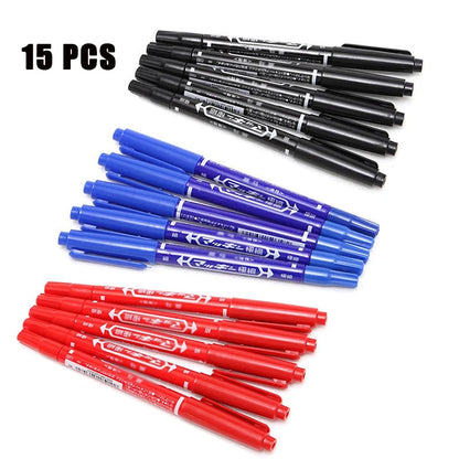 2/5/15pcs Tattoo Skin Marker Pen Microblading Permanent Makeup Piercing Marker Waterproof Tattoo Body PMU Tattoo Accessories