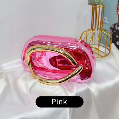 Fashion Elegant Acrylic Box Shaped Crossbody Bags Women Evening Bags party cute handbag Wedding Mini Wallet Banquet clutch bag