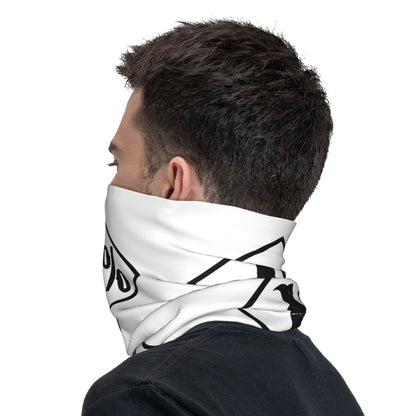 Custom 1 Percenter Essential Sons Bandana Neck Gaiter for Ski Camping Men Women Wrap Scarf TV Show Anarchy Headband Warmer