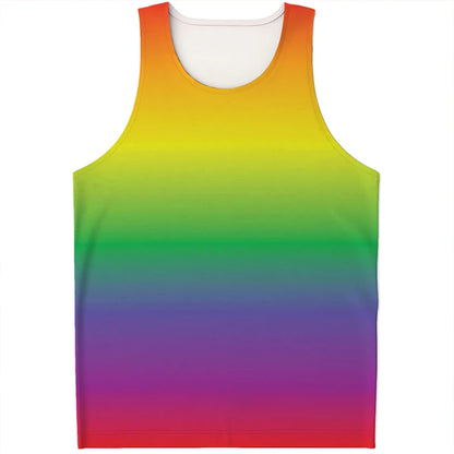 Rainbow LGBT Pride Pattern Tank Top Summer Fashion Colorful Men Women 3D Printed Sleeveless T Shirt Casual Harajuku Loose Vest