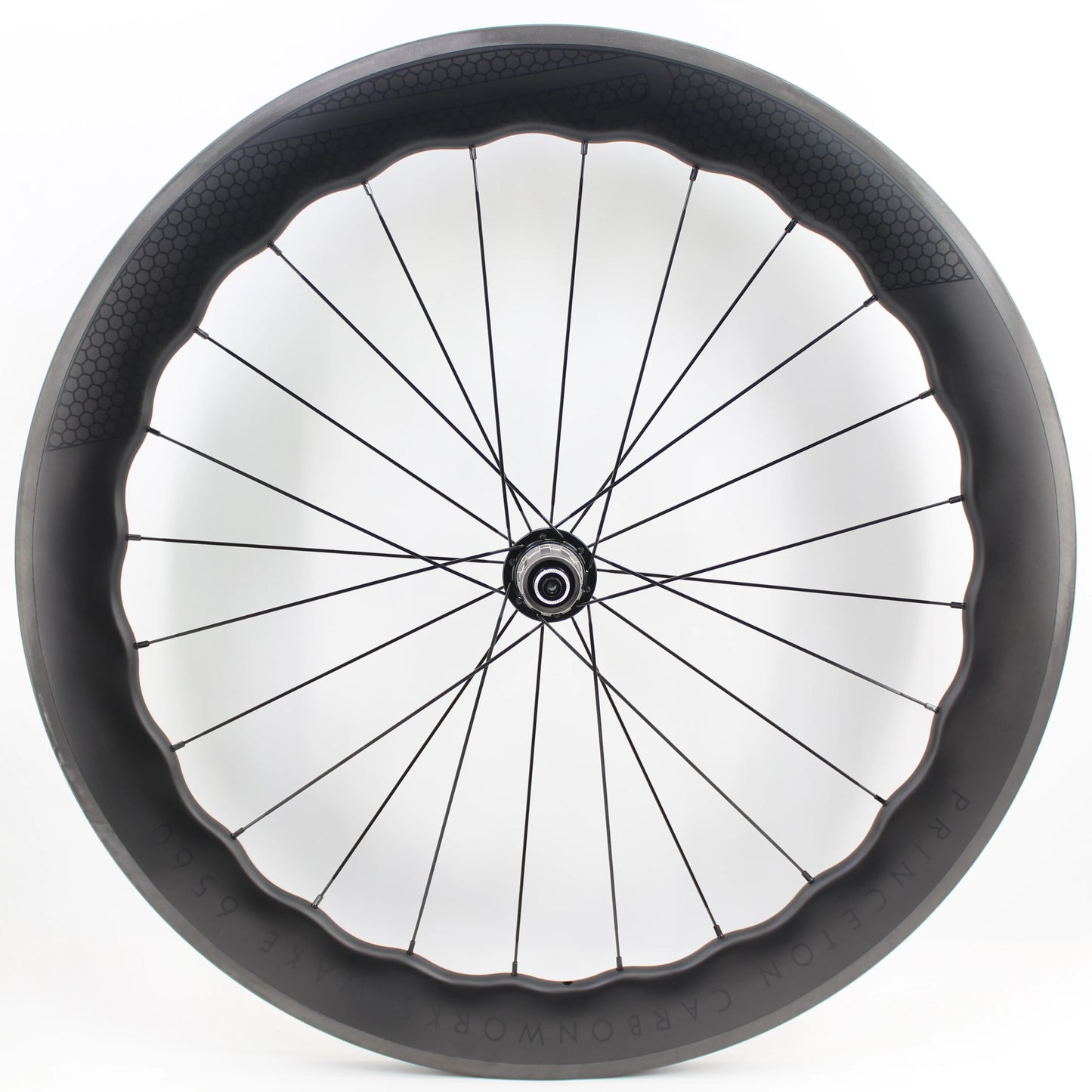 Newest 700C Road Bike UD Full Carbon Fibre wheelset Carbon Bicycle Wheelset clincher tubeless rims 65mm wave 25mm width V brake